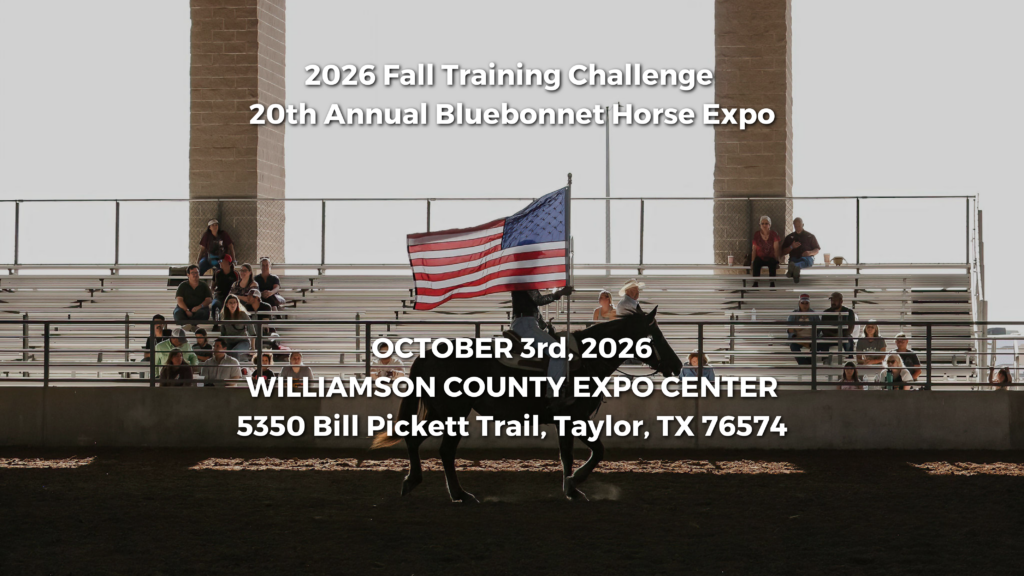 2026 Bluebonnet Horse Expo Website Graphic