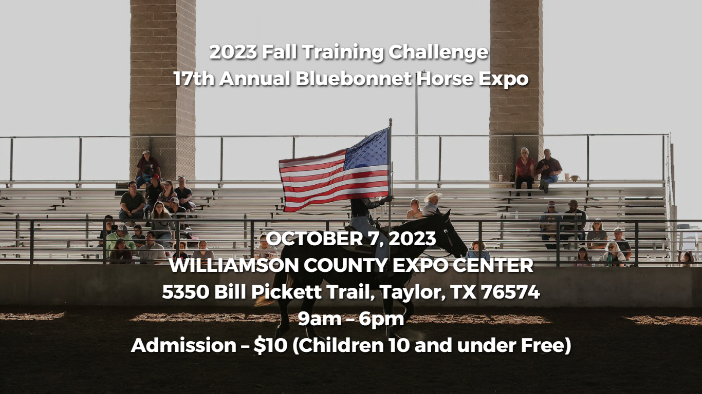 2023 Bluebonnet Horse Expo Website Graphic 1